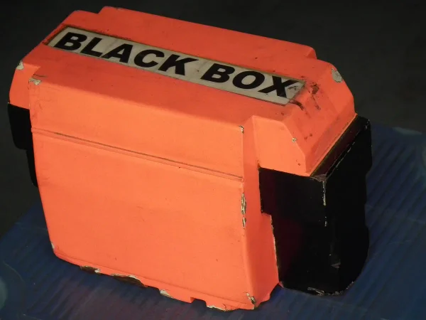 flight data recorder displayed
