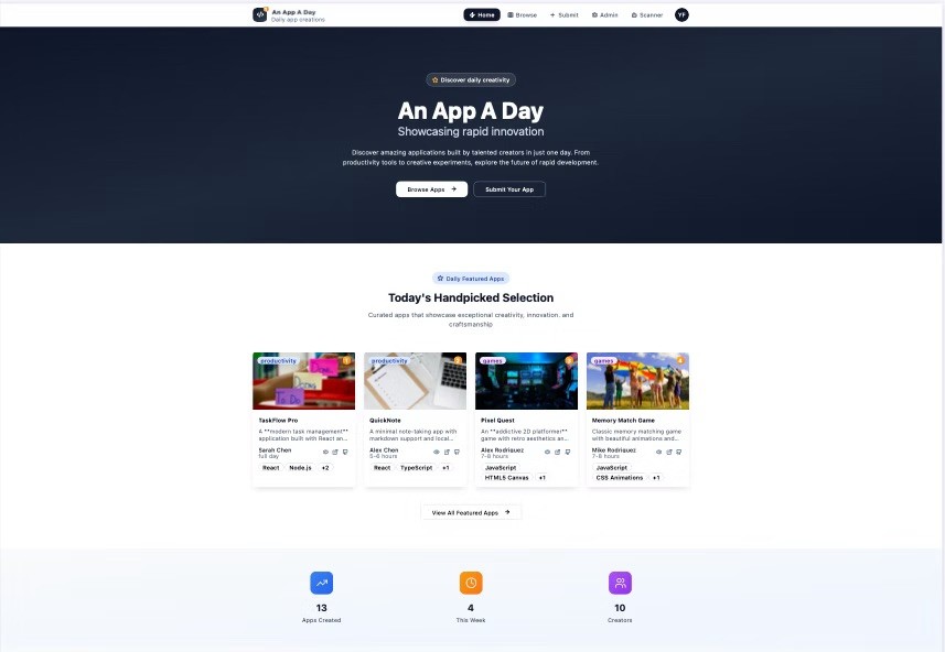 Building - An App a Day