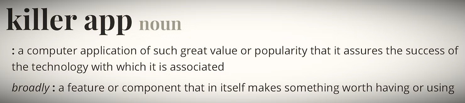 Killer Features - Disruption at Play